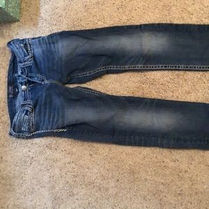 Size 27 silver jeans!